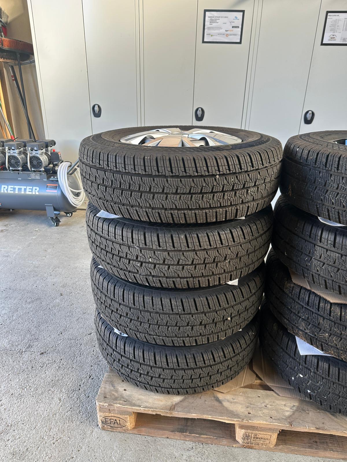 Maxi: Stahlfelge 16 Zoll, silber, optional inkl. Reifen, 5x130,