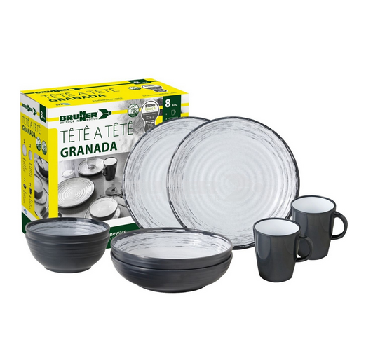 INVENTURABVERKAUF - Melamineware 8 Teilig