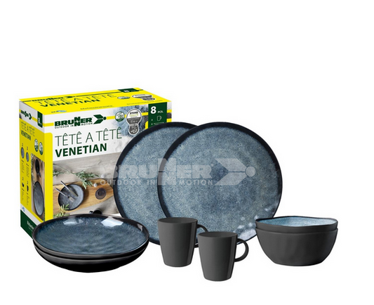 Melamineware 8 Teilig